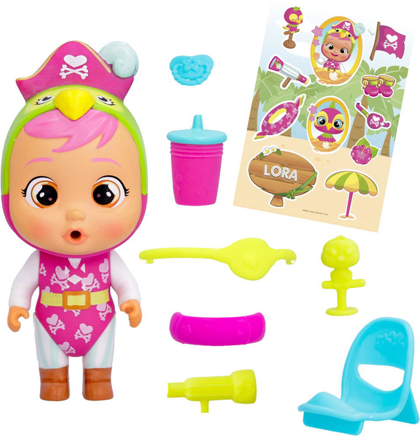 Пупс TM Toys Cry Babies Magic Tears Beach Babies Sydney 12.5 см (8421134913233) - зображення 1