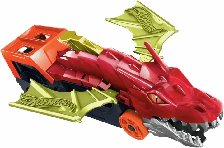 Ігровий набір Hot Wheels Транспортер Дракон Dragon Launch Transporter GTK42 - зображення 4