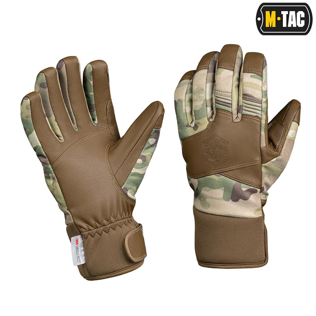 Тактические зимние перчатки M-Tac Thinsulate Pro MC M - изображение 1