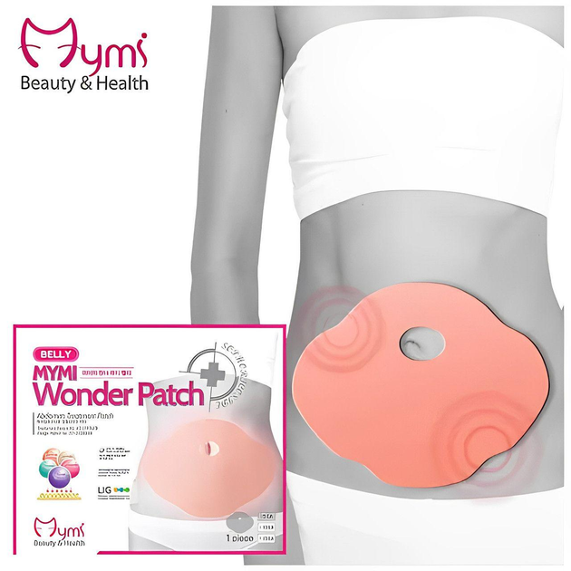 Пластир для схуднення Mymi Wonder Patch, Корея, 5 штук у наборі - зображення 1