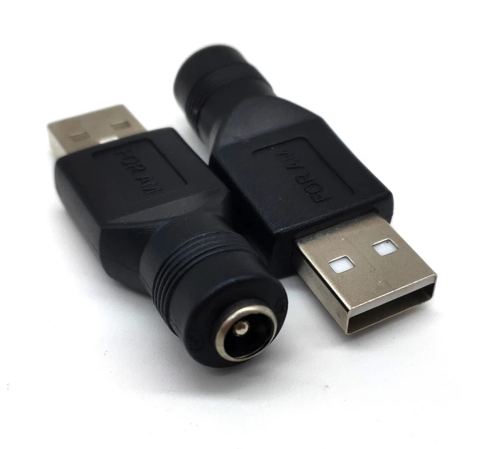 Адаптер USB M/Male/Папа/Вилка To DC F/Female/Гнездо/Мама 5.5x2.1 (переходник) - изображение 3