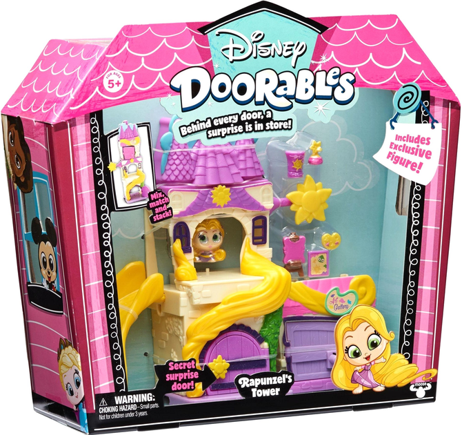 Ігровий набір Moose Doorables Замок 3 шт (0630996694039) - зображення 1