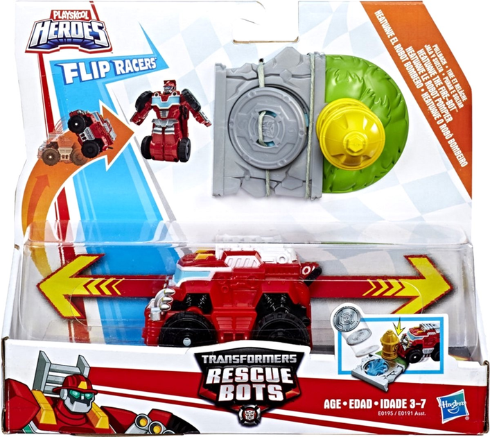 Samochód-transformer Hasbro Rescue Bots Heatwave E0195 (0630509682928) - obraz 1