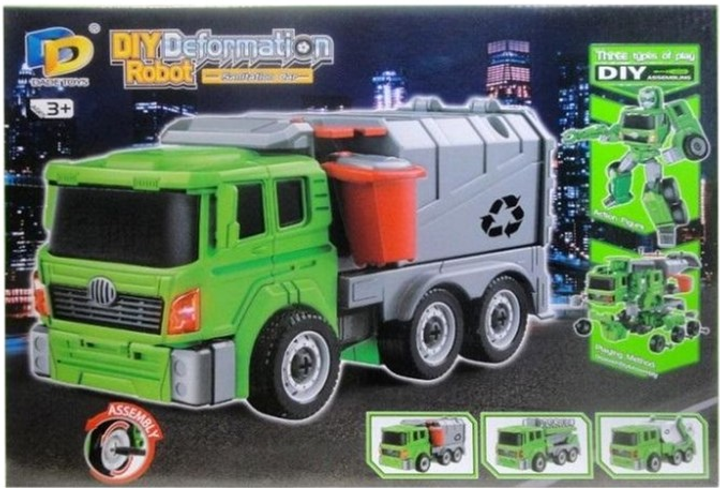 Сміттєвоз для складання Dade Toys Робот 2 в 1 (5902496179916) - зображення 1