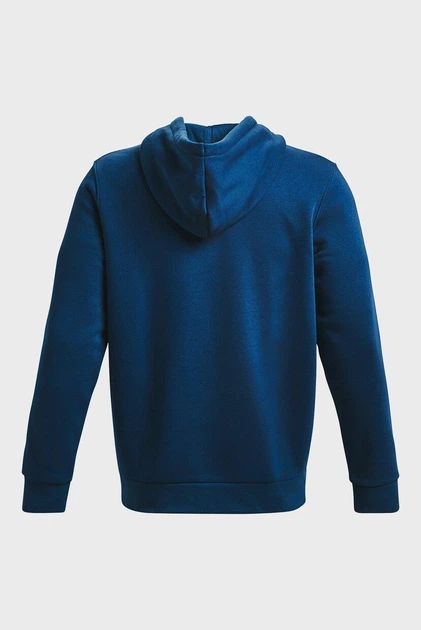 Чоловіче темно-синє худі UA Essential Fleece Hoodie-GRN Under Armour S 1373880-426 - Фото 6 Чоловіче темно-синє худі UA Essential Fleece Hoodie-GRN Under Armour S 1373880-426 - изображение 6