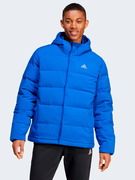 ウェア Astral blue jacket Пуховик мужской Adidas Helionic Ho Jkt IZ4700 M Синяя