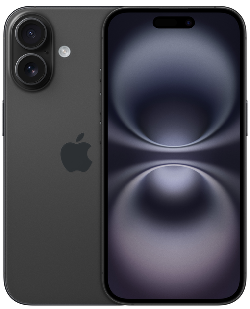 Мобільний телефон Apple iPhone 16 128GB Black (MYE73) - зображення 1