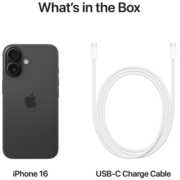 Мобільний телефон Apple iPhone 16 128GB Black (MYE73) - зображення 9
