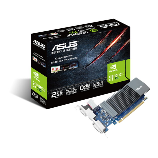 Видеокарта NVIDIA ASUS GT710-SL-2GD5-BRK-EVO - изображение 4