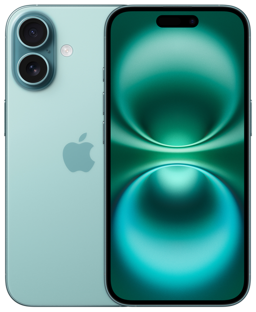 Мобільний телефон Apple iPhone 16 128GB Teal (MYED3) - зображення 1