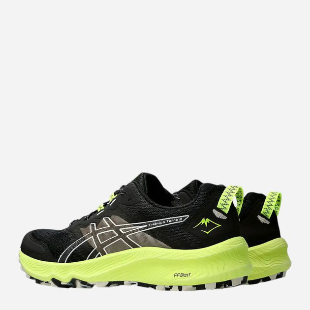 Чоловічі кросівки для бігу ASICS Trabuco Terra 2 1011B607-003 46 (11.5US) 29 см Чорні (4550457740845) - зображення 4