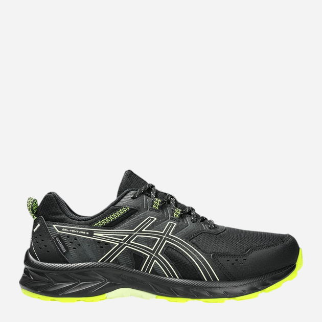 Buty do biegania męskie z amortyzacją ASICS Gel-Venture 1011B705-003 40 (7US) 25.2 cm Czarny/Jasnozielony (4550457727815) - obraz 1