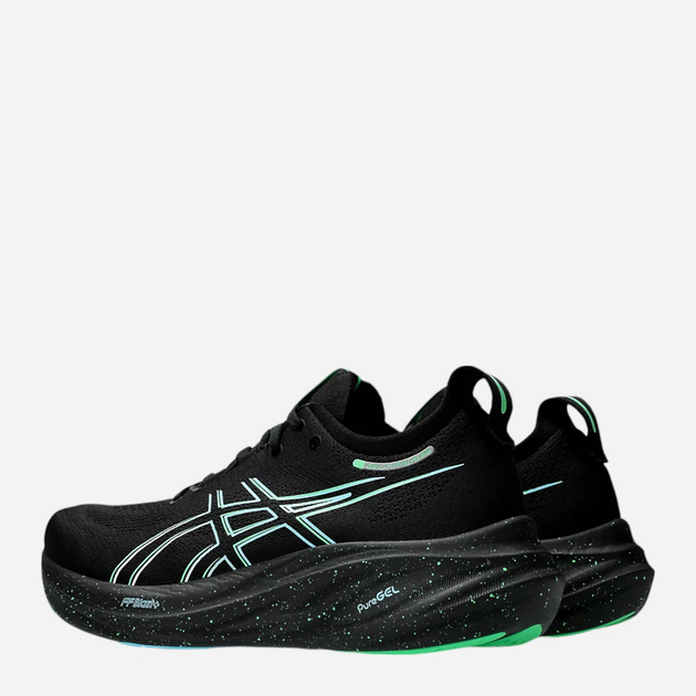 Buty do biegania męskie ASICS Gel-Nimbus 26 1011B794-004 40.5 (7.5US) 25.5 cm Czarne (4550457716420) - obraz 4