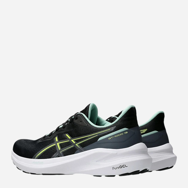 Buty do biegania męskie ASICS Gt-1000 13 1011B858-002 44.5 (10.5US) 28.2 cm Czarne (4550457748940) - obraz 4