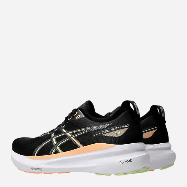 Чоловічі кросівки для бігу ASICS Gel-Kayano 31 1011B867-003 44 (10US) 28 см Чорні (4550457898102) - зображення 4