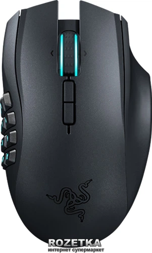 Razer NAGA CHROMA RZ01-0161　ブラック　ゲーミングマウス　USB マウス 動作確認済み 2B0127　/E3 Razer Naga Chroma Wired Gaming Mouse (RZ01-0161) Black USB Tested