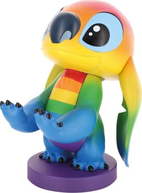 Stojak Exquisite Gaming Disney Lilo i Stitch - Tęczowy Stitch 20 cm (5060525896057) - obraz 1