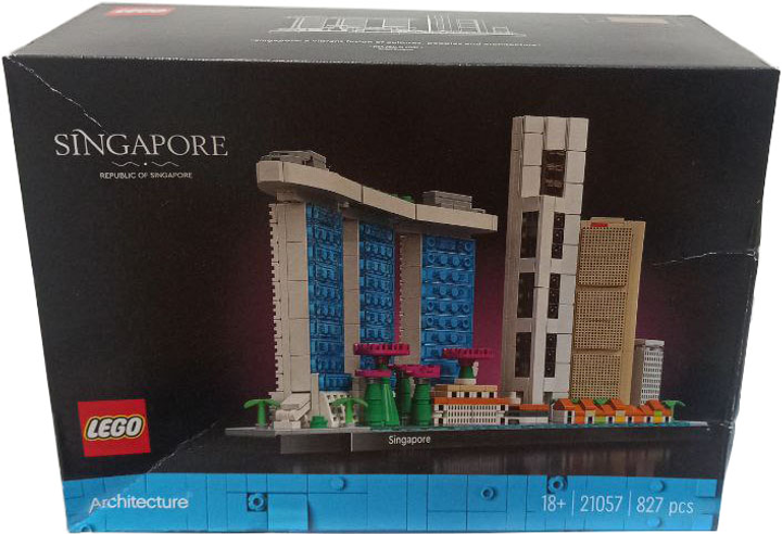 Zestaw klocków LEGO Architecture Singapur 827 elementów (21057) (955555905929459) - Outlet - obraz 2