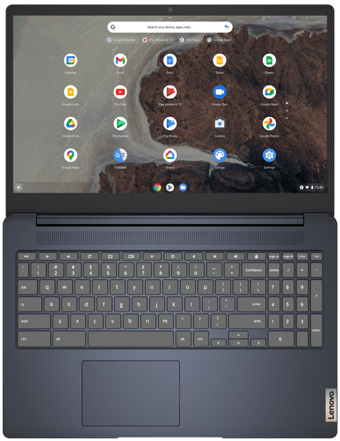 Ноутбук 15.6" Lenovo IdeaPad 3 Chrome 15IJL6 Intel Celeron N4500 RAM 4GB eMMC 64GB 10час батарея Chrome OS (UKR) - Уценка - изображение 6