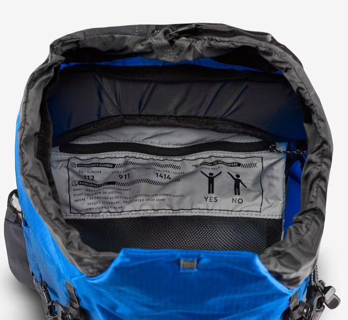 Туристичний Рюкзак QUECHUA MH900 25л 45 х 25 х 15 см Синій Сумісні з Питною Системою - зображення 9