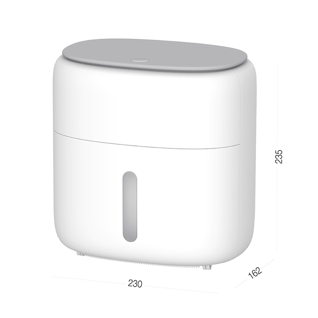 Держатель для туалетной бумаги МВМ BP-44 WHITE/GRAY - изображение 2