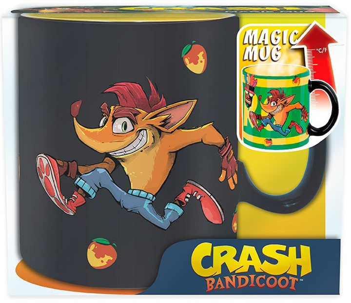 Kubek termoaktywny ABYstyle Crash Bandicoot - Nitro 460 ml (3665361071846) - obraz 1