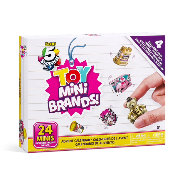 Игровой набор Zuru MINI BRANDS TOY Адвент календарь (TOYS77447) - изображение 3