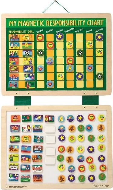 Magnetyczny kalendarz i tablica obowiązków Melissa & Doug 13789 (000772137898) - obraz 1