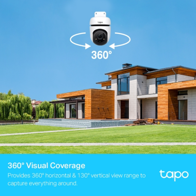 Камера видеонаблюдения TP-LINK Tapo C500 Умная поворотная поворотная камера Белая - изображение 6