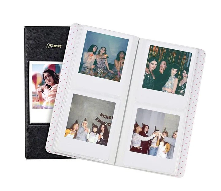 Подарунковий набір до фотопринтера Fujifilm Instax Link WIDE M Gray EX D / Чохол прозорий / Фотоальбом чорний на 64 знімків/Фотопапір (2 картриджі х 10 знімків) - зображення 11
