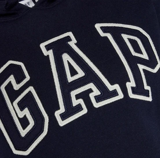 Bluza damska z kapturem kangurka GAP 463506-00 L Granatowa (1200112707418) - obraz 4