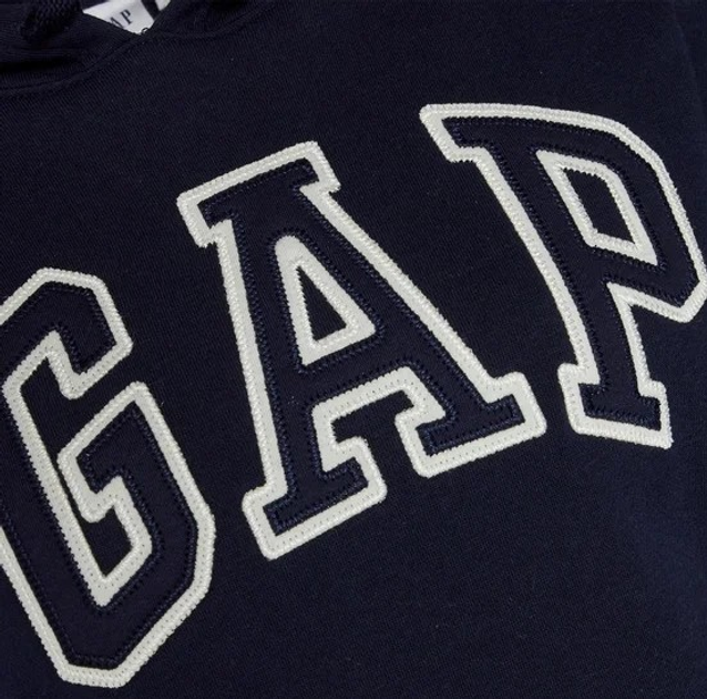 Bluza damska z kapturem kangurka GAP 463506-00 L Granatowa (1200112707418) - obraz 4