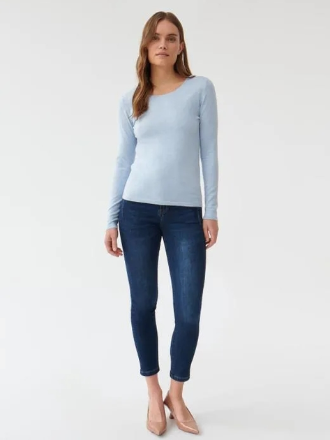 Sweter damski z wiskozy Tatuum WESSA T2315.097 XXL Błękitny (5900142258374) - obraz 3