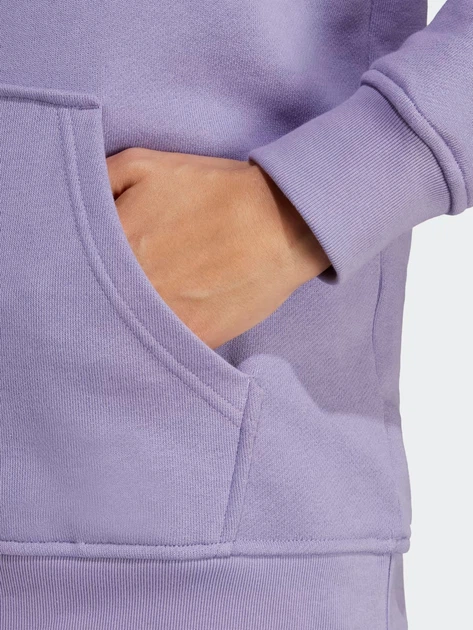 Bluza damska z kapturem Adidas Adicolor Essentials Hoodie IA6431 S Fioletowa (4066752072975) - obraz 6