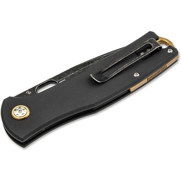 Ніж складаний Boker Plus Alluvial All Black замок Liner Lock 01BO375 - зображення 2