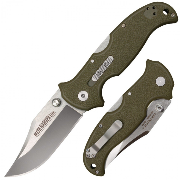 Ніж складаний Cold Steel Bush Ranger Lite замок Tri-Ad Lock 21A - зображення 2