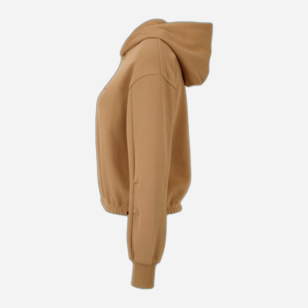 Bluza damska z kapturem krótka Fila FAW0634-70029 S Ciemnobeżowa (4064556526540) - obraz 5
