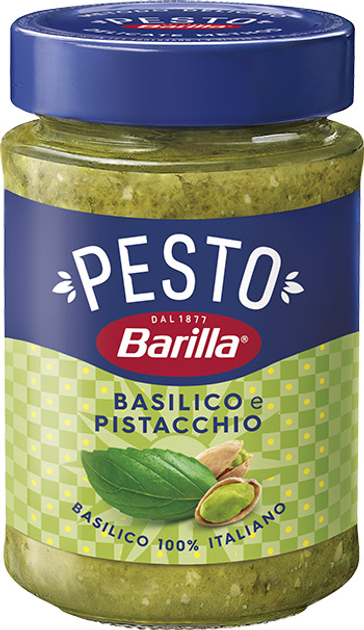 Соус Barilla Pesto Basilico Pistacchio 190 г (8076809581868) – купити в ...