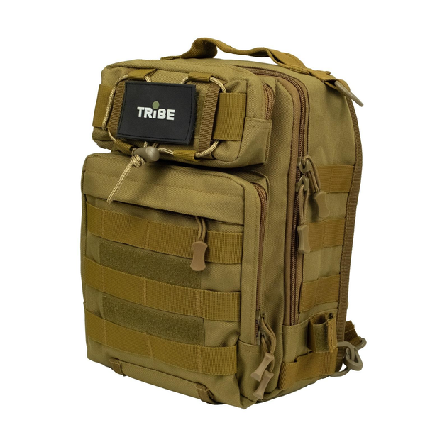 Сумка через плече Tribe Sling Pack 6,5л пісочний T-IE-0003-coyote - зображення 1