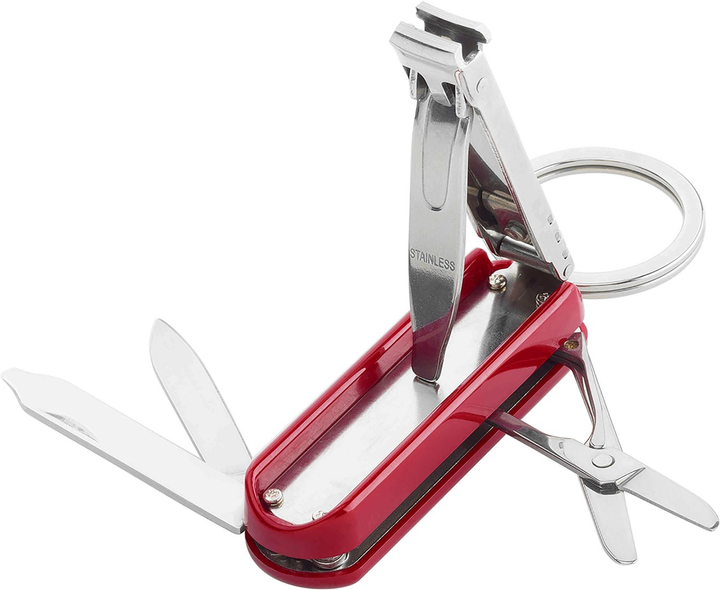 Zestaw do manicure Zwilling Beauty Twinox czerwone 4 elementy (4009839421587) - obraz 5
