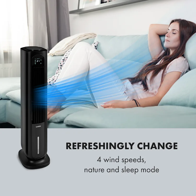 Мобильный кондиционер Klarstein Polar Tower Smart Черный Б/У - изображение 7