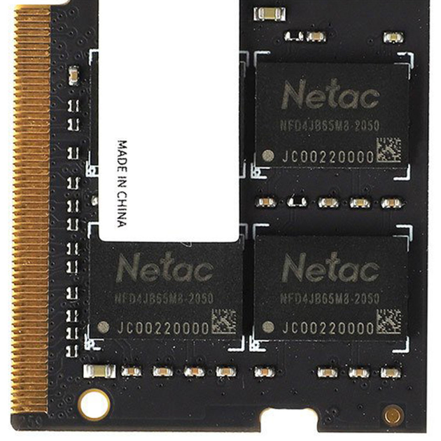 ОЗУ Netac 8GB SO-DIMM DDR4 2666MHz (NTBSD4N26SP-08) - изображение 3