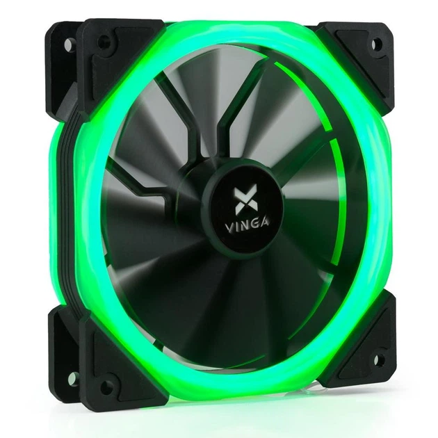 Вентилятор Vinga LED fan-01 green (LED fan-01 green) – фото, отзывы ...