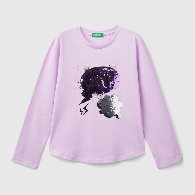 Детский лонгслив для девочки United Colors of Benetton 3I1XC10KC.G-054 ...
