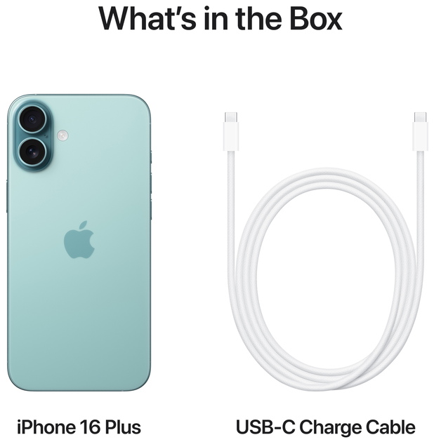 Smartfon Apple iPhone 16 Plus 128GB Teal (MXVY3) - obraz 9