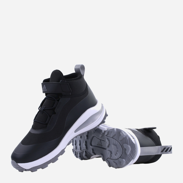 Trzewiki młodzieżowe chłopięce adidas FortaRun Atr El K GZ1804 36 Czarne (4065427568263) - obraz 3