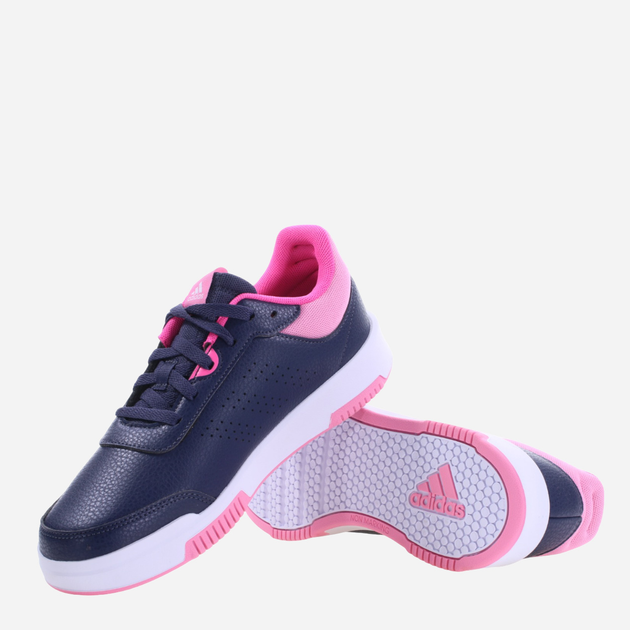 Sneakersy młodzieżowe dla dziewczynki adidas Tensaur Sport 2.0 K ID2303 38.5 Granatowy/Różowy (4066755130290) - obraz 4