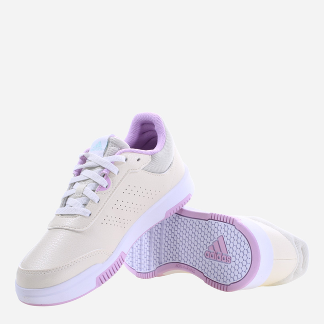 Sneakersy młodzieżowe dla dziewczynki adidas Tensaur Sport 2.0 K IG8577 38.5 Beżowe (4066764249679) - obraz 4