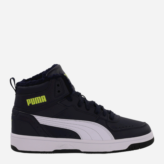 Підліткові демісезонні черевики для хлопчика Puma Rebound Joy 375477-07 38.5 Темно-сині (4065449316903) - зображення 1