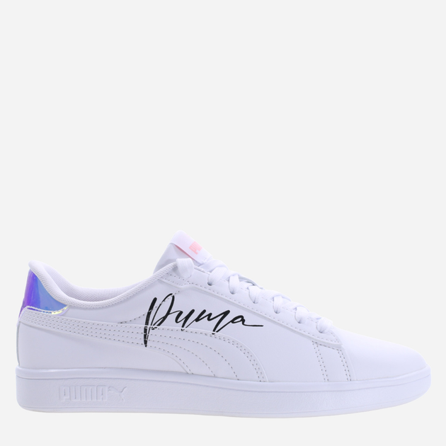 Підліткові кеди для дівчинки Puma Smash 3.0 L 392582-01 37.5 Білі (4099683291870) - зображення 1